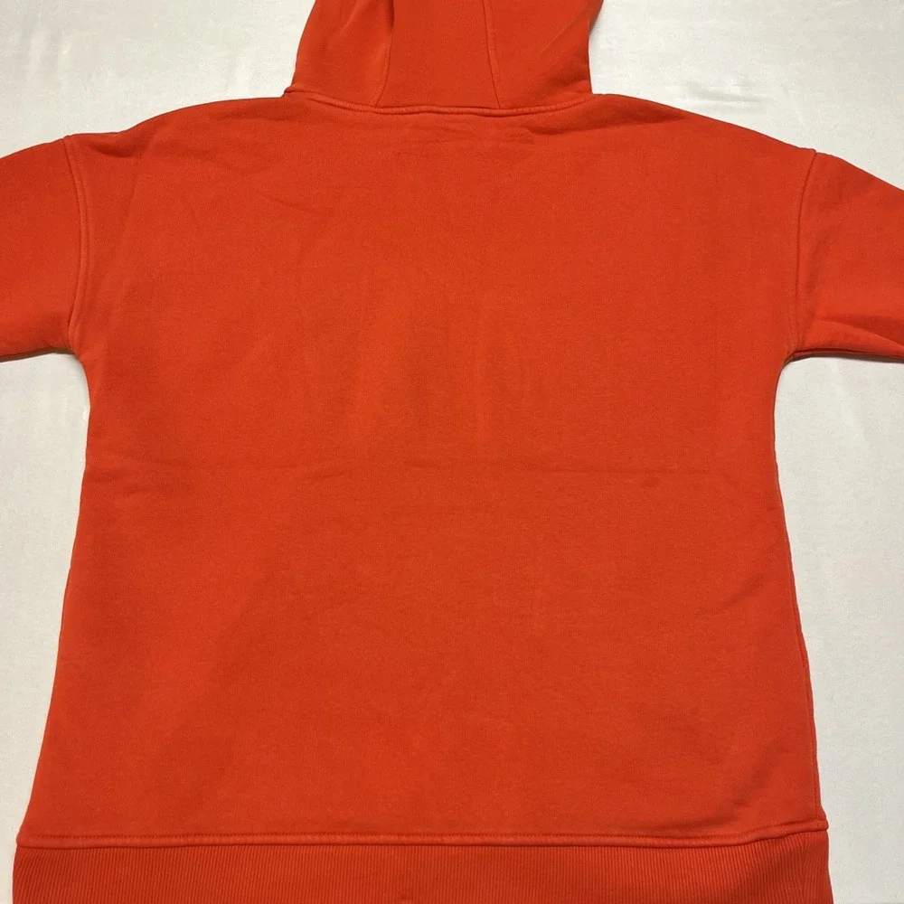 Adidas Ivy‎ Park Red Orange Hoodie Unisex Small Oversized